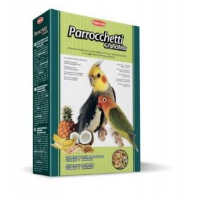 Padovan Grandmix Parrocchetti Пълноценна храна за средни папагали 850 гр.